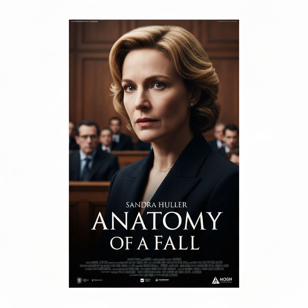 Plakat filmu Anatomia Upadku